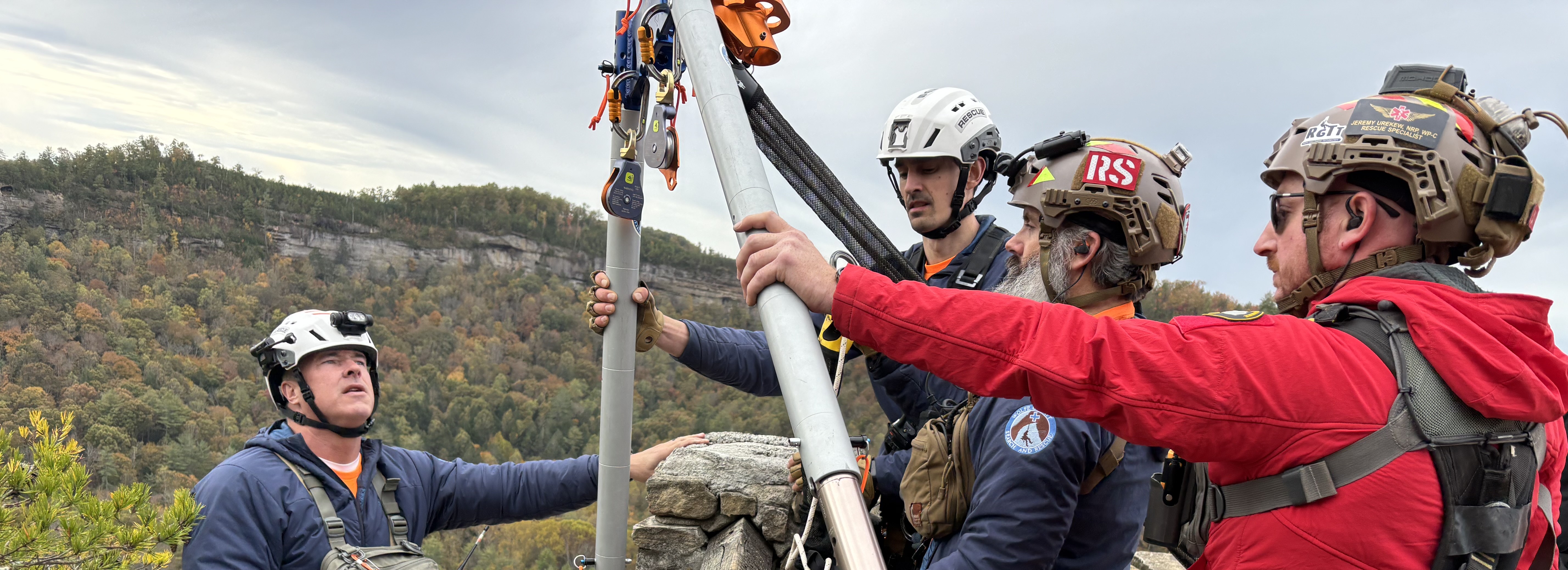 Team conducts annual Chimney Top training